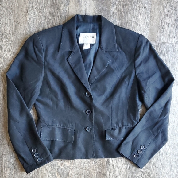 Oscar de la Renta Jackets & Blazers - Oscar de la Renta Ladies Blazer | Petite